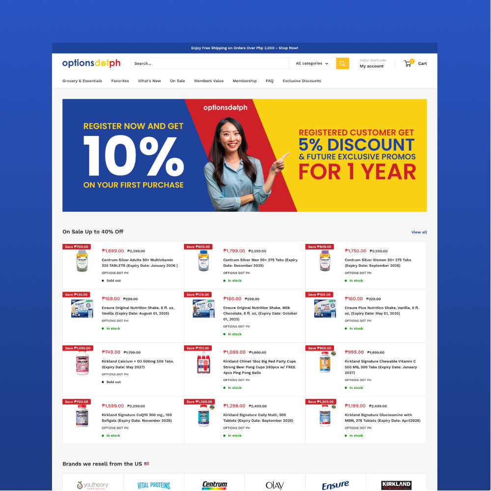 Image gallery marquee